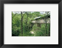 Framed Horton Mill Covered Bridge, Alabama