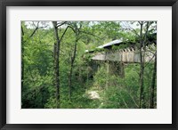 Framed Horton Mill Covered Bridge, Alabama