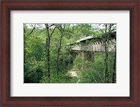 Framed Horton Mill Covered Bridge, Alabama