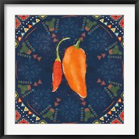 Framed Tex Mex Fiesta VI Dark