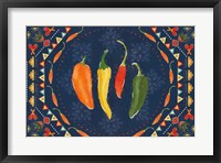 Framed Tex Mex Fiesta I Dark