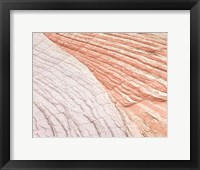 Framed Coyote Buttes VI Blush Orange Crop