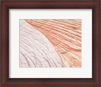 Framed Coyote Buttes VI Blush Orange Crop