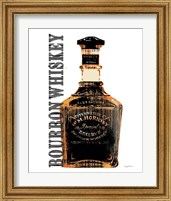 Framed 'Bourbon Whiskey' border=