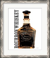 Framed 'Bourbon Whiskey' border=