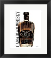 Framed Canadian Whisky