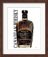 Framed 'Canadian Whisky' border=