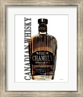Framed Canadian Whisky