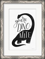 Framed Dinomite BW