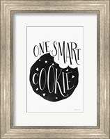 Framed One Smart Cookie BW