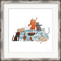 Framed Picnic Pets Cats I