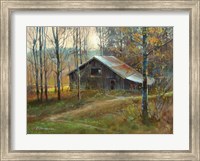 Framed Pinnacle Mountain Barn