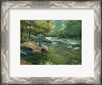 Framed Fly Fisherman