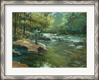 Framed Fly Fisherman