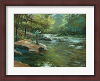 Framed Fly Fisherman