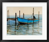 Framed Apalachicola Oyster Boat