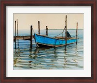 Framed Apalachicola Oyster Boat