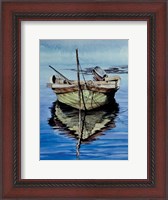 Framed Oyster Boat