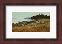 Framed Coastal Maine