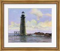 Framed Graves Lighthouse - Boston