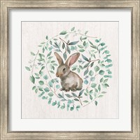 Framed Rabbit Leaves
