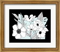 Framed Oregon Flowers