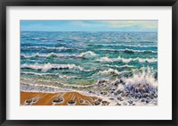 Framed Wind White Waves