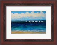 Framed Summer Sailing