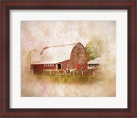 Framed Sully's Barn