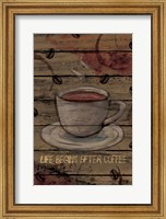 Framed Coffee I