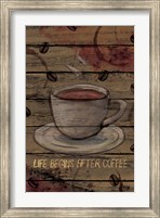 Framed Coffee I