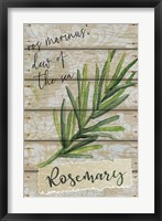 Framed Rosemary