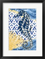 Framed Seahorse