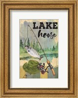 Framed Lake House