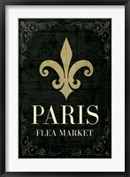 Framed Paris Flea Market