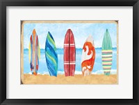 Framed Surf Boards