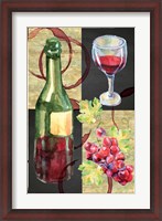 Framed Kitchen Wine