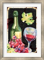 Framed Kitchen Wine II