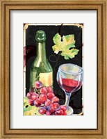 Framed Kitchen Wine II