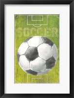 Framed Soccer