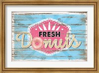 Framed Fresh Donuts II