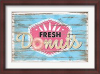 Framed Fresh Donuts II