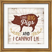 Framed Big Pigs