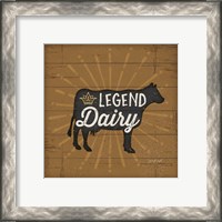 Framed 'Legend Dairy' border=