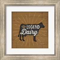 Framed Legend Dairy