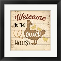 Framed Quack House