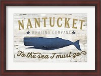 Framed Nantucket Whaling Co.