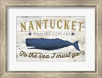 Framed Nantucket Whaling Co.