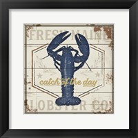 Framed Fresh Maine Lobster Co.