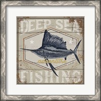 Framed Deep Sea Fishing